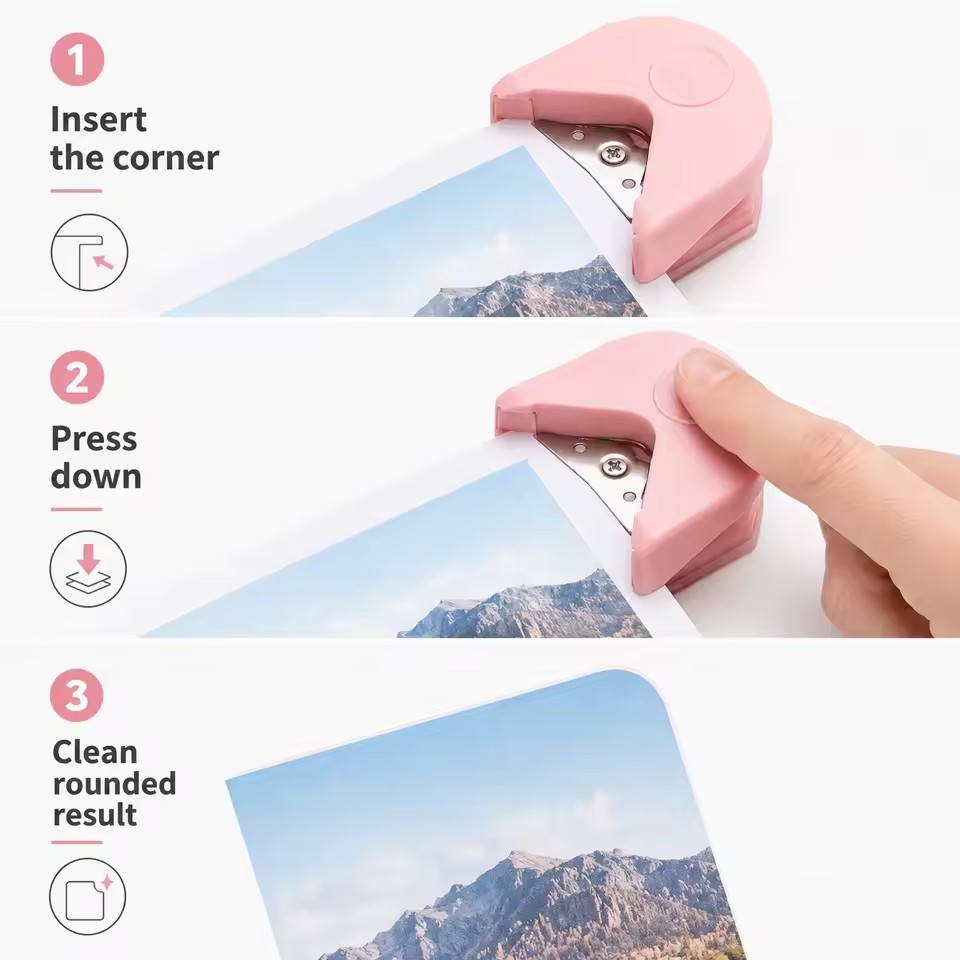 Printer Paper - Köşe Yuvarlama Aparatı R4, Taşınabilir Kağıt