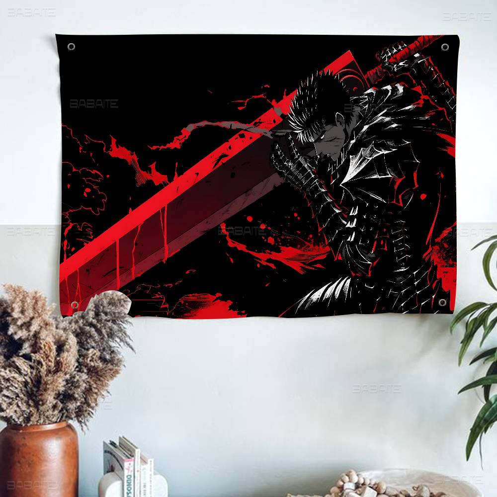 Commercial Printing Company - Vintage Minimalist Gotik Manga Anime B-Berserk