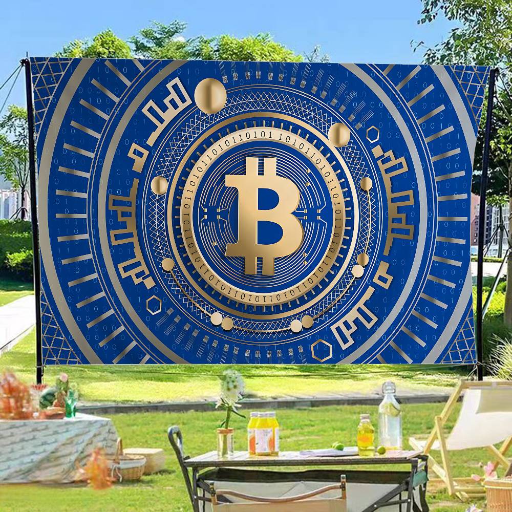 Commercial Printing Company - Popüler Logo Bitcoin Gelişmiş Baskı Ticari