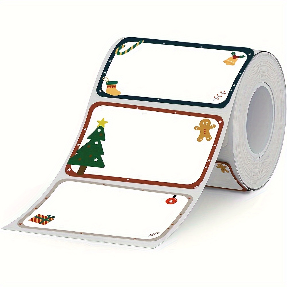 Label Maker - Noel Temalı Etiketler B1/B21/B3S Etiket Yazıcısı,