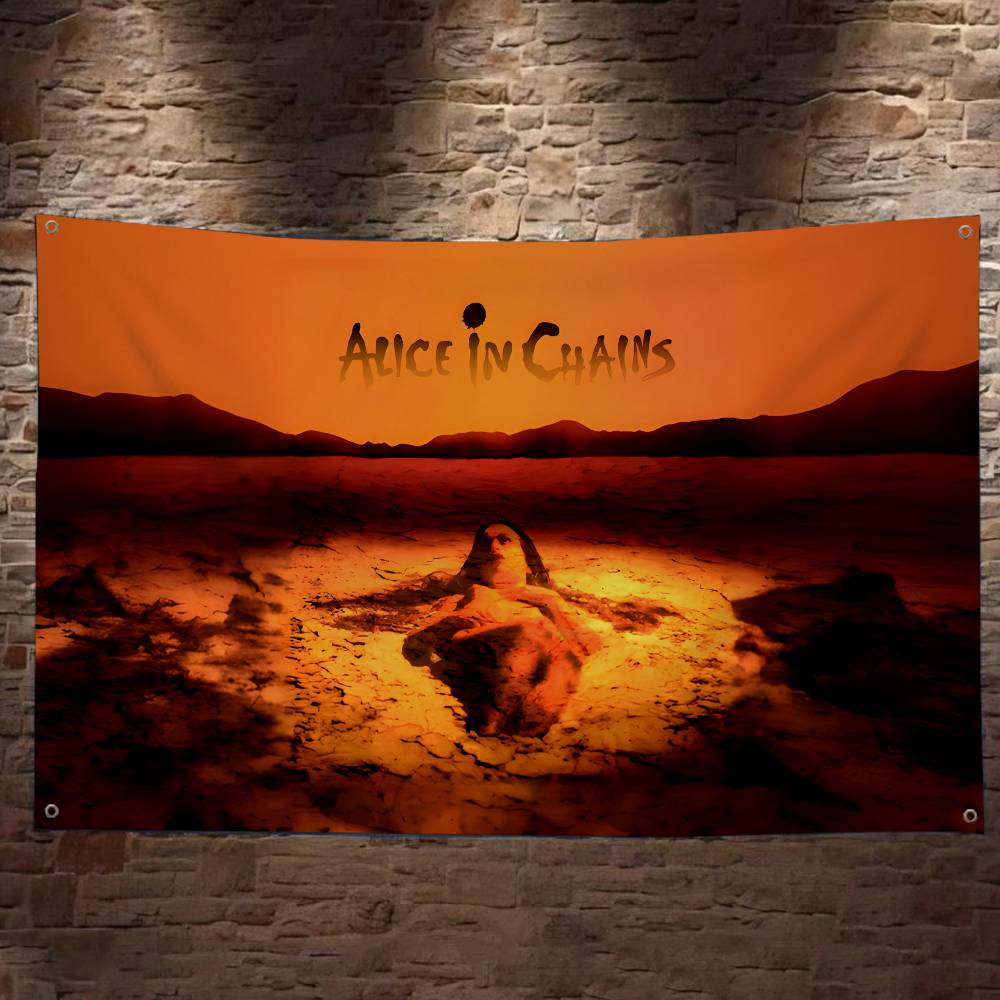 Commercial Printing Company - Rock Vintage Grubu A-Alice In C-Chains