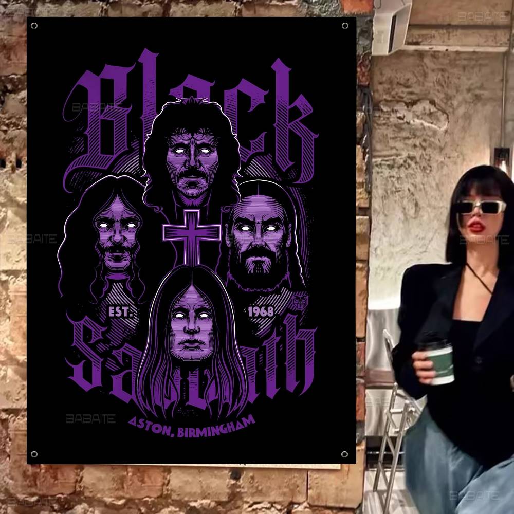Black Sabbath Heavy Metal Geli - Commercial Printing Company incelemesi ve fiyatı