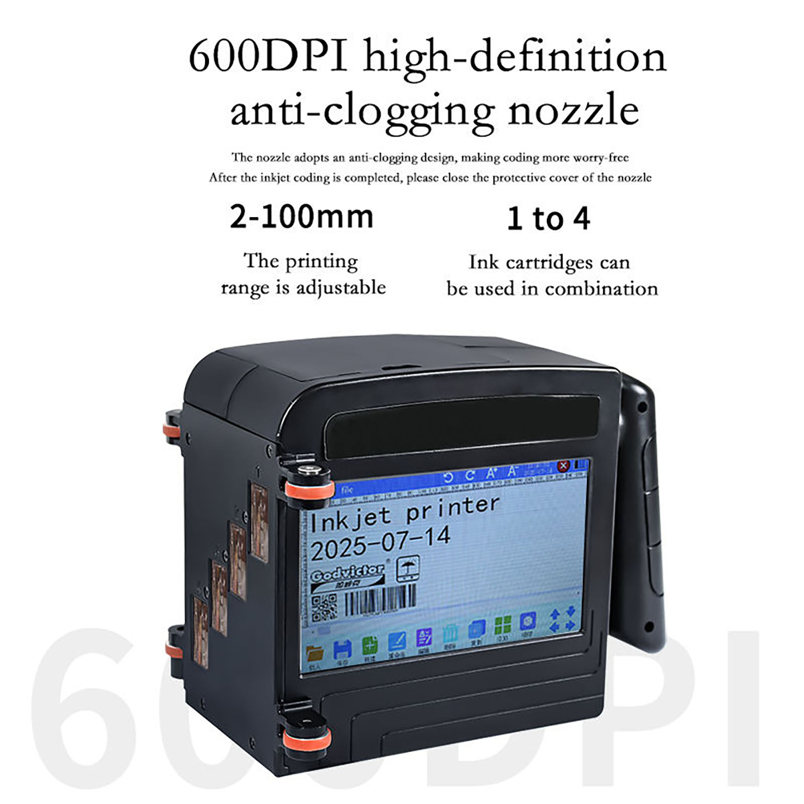 ZM-C100 10CM Taşınabilir El Ti - Barcode Printer incelemesi ve fiyatı