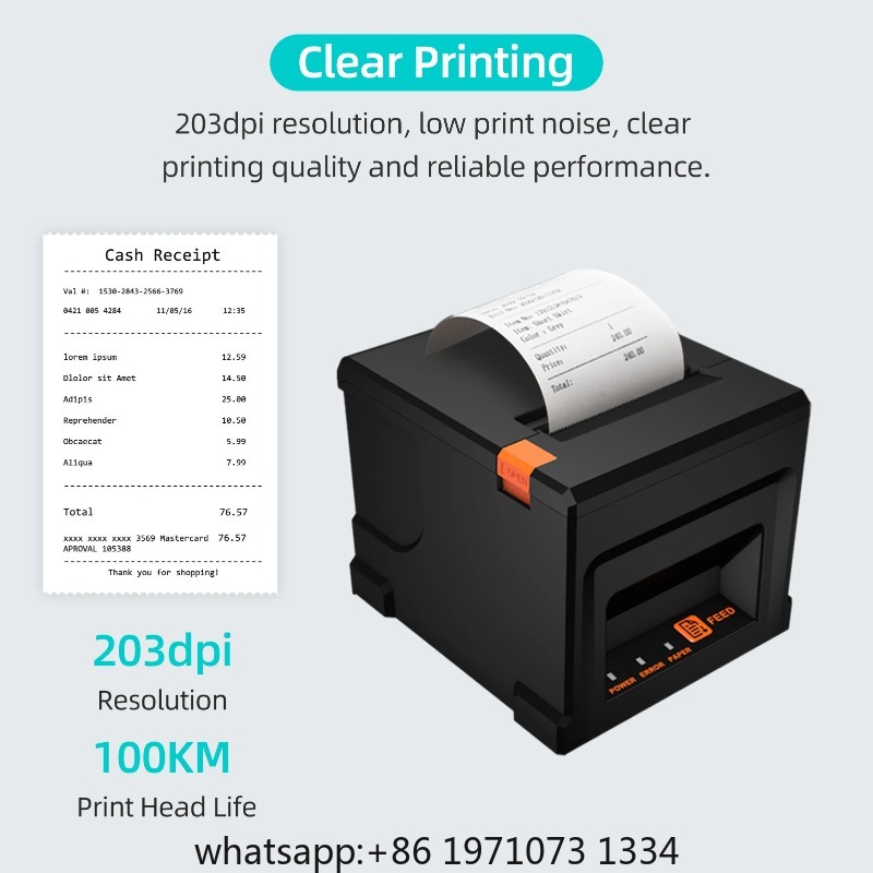 【POS-8360】80mm USB+LAN Fiş Yaz - Receipt Printer incelemesi ve fiyatı