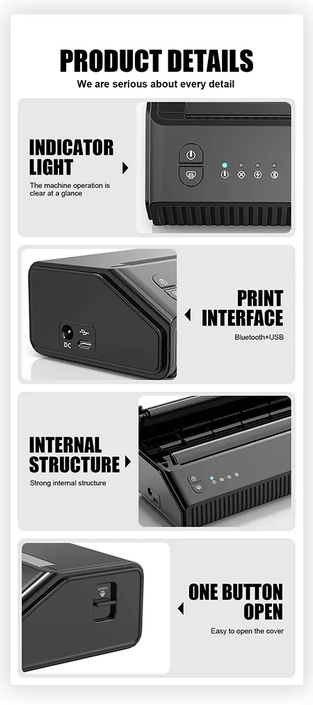 MHT-P8008 termal dövme transfe - Thermal Printer incelemesi ve fiyatı