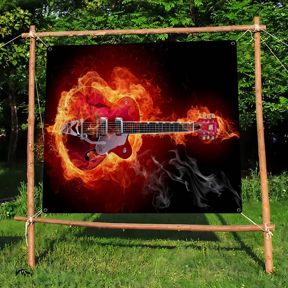 Gitar Desenli, Gelişmiş Baskıl - Commercial Printing Company incelemesi ve fiyatı